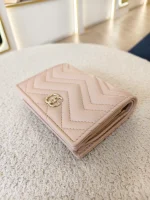Gucci, GG Marmont Card Case Wallet, , Pink, New - Image 9