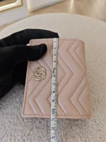 Gucci, GG Marmont Card Case Wallet, , Pink, New - Image 26