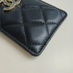 Chanel, Classic Card Holder on Chain, , Black, Very Very  Good - 图片 10