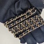Chanel, Classic Card Holder on Chain, , Black, Very Very  Good - 图片 17
