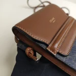 Celine, Phone Pouch With Flap, , Brown, Very Good - Image 7