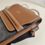 Celine, Phone Pouch With Flap, , Brown, Very Good - Image 8