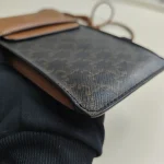 Celine, Phone Pouch With Flap, , Brown, Very Good - Image 10