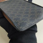Celine, Phone Pouch With Flap, , Brown, Very Good - Image 15