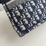Dior, Book Tote , Medium, Blue, Very Good - 图片 15