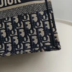Dior, Book Tote , Medium, Blue, Very Good - 图片 16