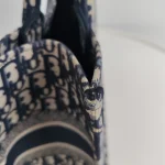 Dior, Book Tote , Medium, Blue, Very Good - 图片 27