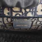 Dior, Book Tote , Medium, Blue, Very Good - 图片 36