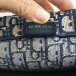 Dior, Book Tote , Medium, Blue, Very Good - 图片 37