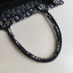 Dior, Book Tote , Medium, Blue, Very Good - 图片 38