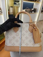 Louis Vuitton, Alma BB , BB, Cream, Very Like New - Image 27