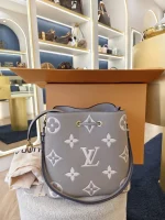 Louis Vuitton, Neo Noe, MM, Gray, Like New - 图片 2