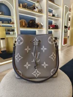 Louis Vuitton, Neo Noe, MM, Gray, Like New - 图片 3