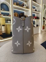 Louis Vuitton, Neo Noe, MM, Gray, Like New - 图片 7