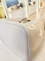 Louis Vuitton, Neo Noe, MM, Gray, Like New - 图片 12