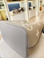 Louis Vuitton, Neo Noe, MM, Gray, Like New - 图片 16