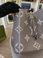 Louis Vuitton, Neo Noe, MM, Gray, Like New - 图片 43