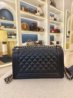 Chanel, Chanel Boy 10, 10", Black, Like New - Image 6