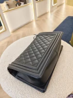 Chanel, Chanel Boy 10, 10", Black, Like New - Image 12