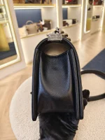 Chanel, Chanel Boy 10, 10", Black, Like New - Image 16
