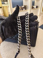 Chanel, Chanel Boy 10, 10", Black, Like New - Image 23
