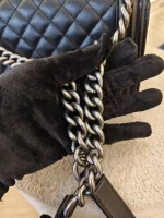 Chanel, Chanel Boy 10, 10", Black, Like New - Image 27