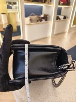 Chanel, Chanel Boy 10, 10", Black, Like New - Image 41