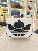 Gucci, Adidas x Gucci Horsebit 1955, Mini, White, Very Very  Good - Image 5