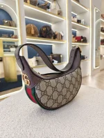 Gucci, Ophidia small shoulder bag, Mini, Beige, Very Very  Good - Image 5