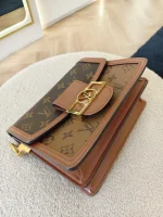 Louis Vuitton, Dauphine, Mini, Brown, Like New - Image 9