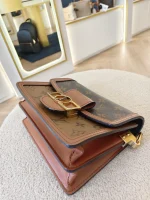 Louis Vuitton, Dauphine, Mini, Brown, Like New - Image 11