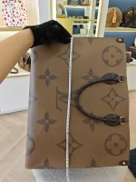 Louis Vuitton, On The Go, GM, Brown, Very Very  Good - Image 31