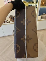 Louis Vuitton, On The Go, GM, Brown, Very Very  Good - Image 33