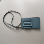 Boyy, [Boyy] Boyy Buckle Leather Cross-body Phone Case, , Blue, Like New - Image 3