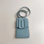 Boyy, [Boyy] Boyy Buckle Leather Cross-body Phone Case, , Blue, Like New - Image 4