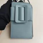 Boyy, [Boyy] Boyy Buckle Leather Cross-body Phone Case, , Blue, Like New - Image 5