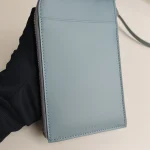 Boyy, [Boyy] Boyy Buckle Leather Cross-body Phone Case, , Blue, Like New - Image 8