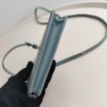 Boyy, [Boyy] Boyy Buckle Leather Cross-body Phone Case, , Blue, Like New - Image 15