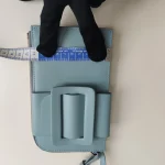 Boyy, [Boyy] Boyy Buckle Leather Cross-body Phone Case, , Blue, Like New - Image 30