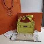 Hermes, Jypsiere, Mini, Yellow, Like New - Image 2