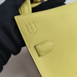 Hermes, Jypsiere, Mini, Yellow, Like New - Image 18
