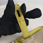 Hermes, Jypsiere, Mini, Yellow, Like New - Image 34