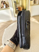 Louis Vuitton, Monogram  Shadow Phone Pouch NM, , Black, Very Very  Good - Image 17