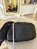 Louis Vuitton, Monogram  Shadow Phone Pouch NM, , Black, Very Very  Good - Image 21