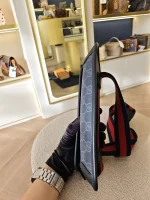 Gucci, GG Supreme Black Belt Bag, , Black, Very Very  Good - Image 13