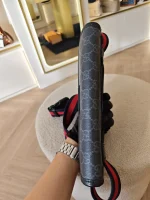 Gucci, GG Supreme Black Belt Bag, , Black, Very Very  Good - Image 16