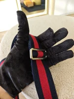 Gucci, GG Supreme Black Belt Bag, , Black, Very Very  Good - Image 28