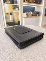 Louis Vuitton, Twist Belt Chain Wallet, , Black, Like New - Image 18