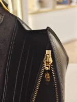 Louis Vuitton, Twist Belt Chain Wallet, , Black, Like New - Image 33