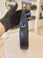 Gucci, Marmont Half-Moon Mini Bag, Mini, Black, Like New - Image 8